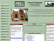 Tablet Screenshot of lincolntwp.com